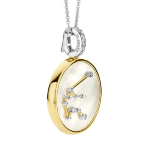 TI SENTO Gold-Plated Aquarius Pendant
