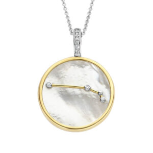 TI SENTO Gold-Plated Aries Pendant