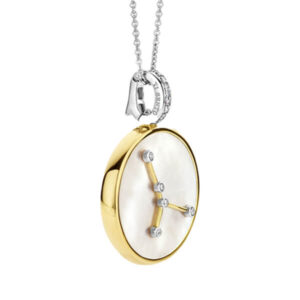 TI SENTO Gold-Plated Cancer Pendant
