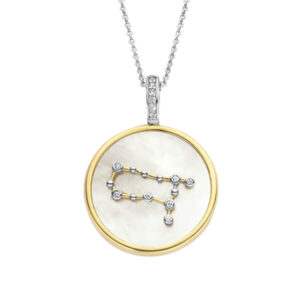 TI SENTO Gold-Plated Gemini Pendant