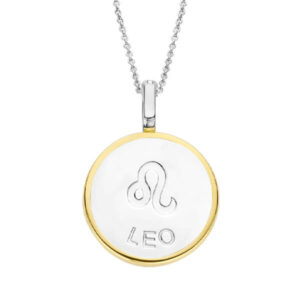 TI SENTO Gold-Plated Leo Pendant