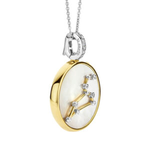 TI SENTO Gold-Plated Leo Pendant