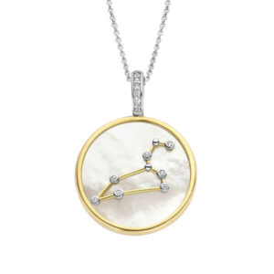 TI SENTO Gold-Plated Leo Pendant