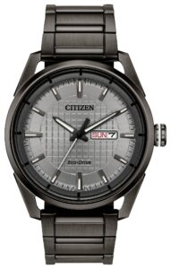 Eco-Drive Gray stainless steel with gray dial 